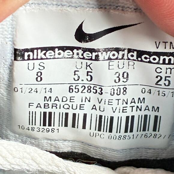 Nike Flex Experience RN 3 Black White Running Shoes 652853-008 Women’s Size 8 - Picture 9 of 10